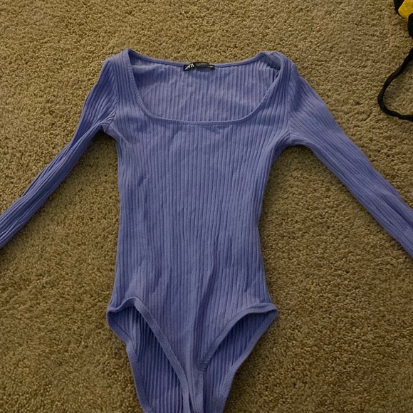 Zara Tops - I only wore this shirt once, bodysuit long sleeve.